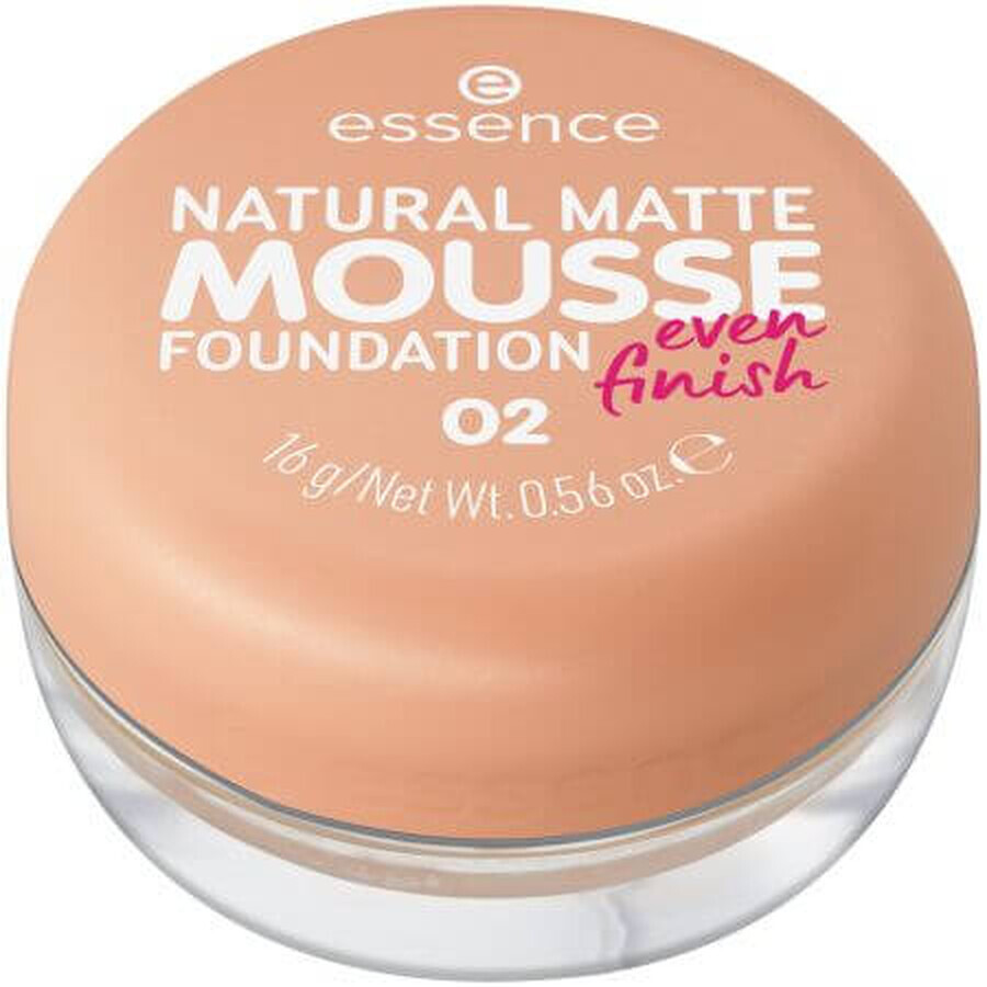 Naturmatte Matte Mousse Foundation, 02, 16 g, Essence