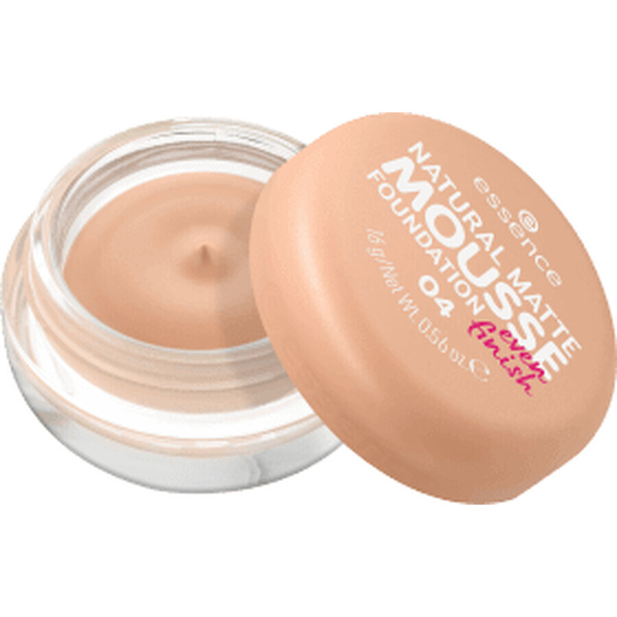 Naturmatte Matte Mousse Foundation, 04, 16 g, Essence