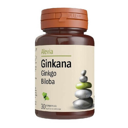 Ginkana Ginkgo Biloba 40 mg, 30 Tabletten, Alevia