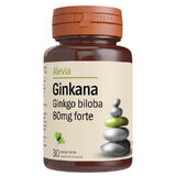 Ginkana Ginko Biloba Forte 80mg, 30 Tabletten, Alevia