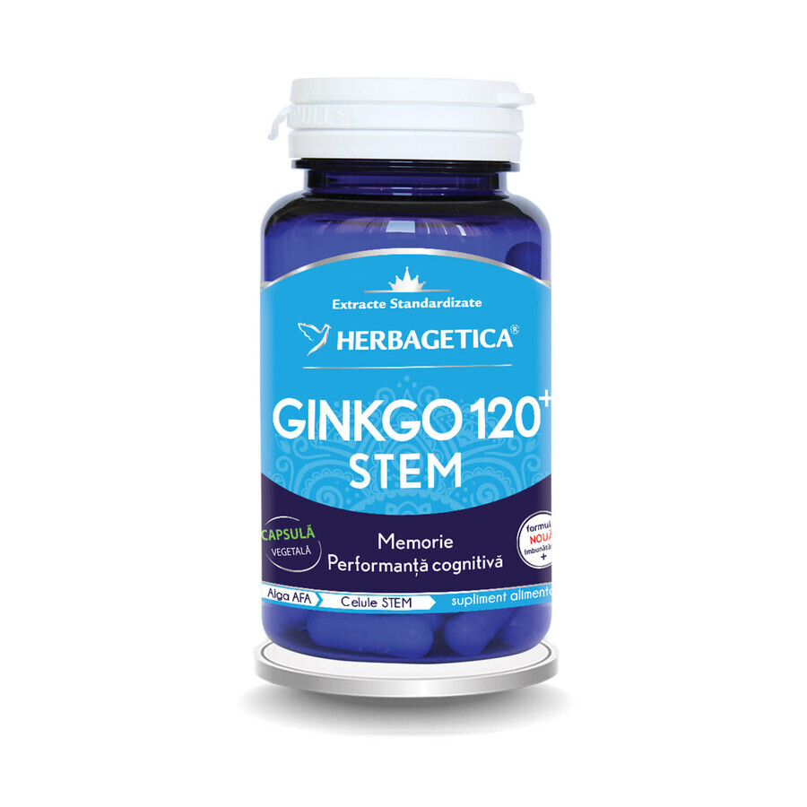 Ginkgo 120 Stem, 60 Kapseln, Herbagetica