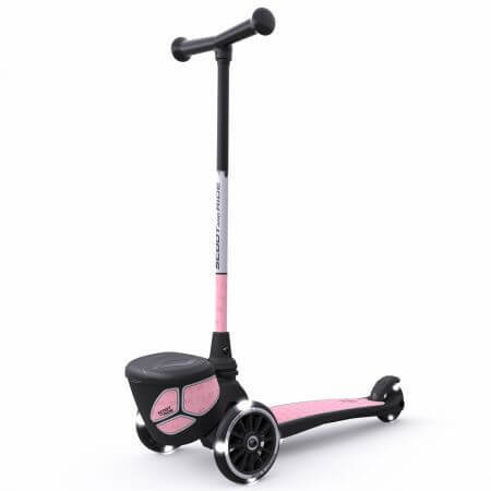 Monopattino pieghevole per bambini Highwaykik 2, 2 anni, Lifestyle Rose, Scoot & Ride