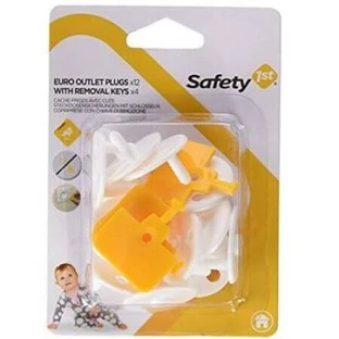 Keyed socket guards, 12 pcs, Safety 1st