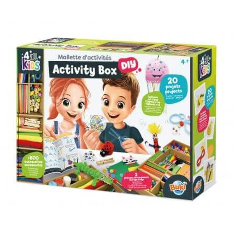 Doe-het-zelf activiteitendoos, 4 jaar+, Buki
