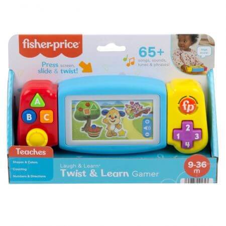 Laugh &amp; Learn baby console in Romanian, + 9 months, Fisher Price