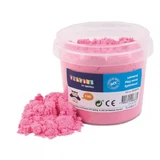 Speelzand kinetisch zand, 3 jaar+, Roze, 1 kg, Speeldoos