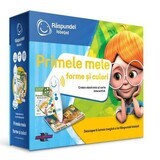 Pencil and interactive book pack, My first shapes and colours, Raspundel Istetel