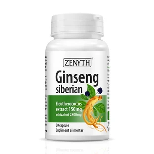 Sibirischer Ginseng 150 mg, 30 Kapseln, Zenyth