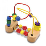 Roller-coaster with beads, +12 months, Melissa&amp;Doug