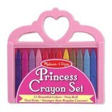 Set of 12 Princess triangular coloured pencils, Melissa&amp;Doug