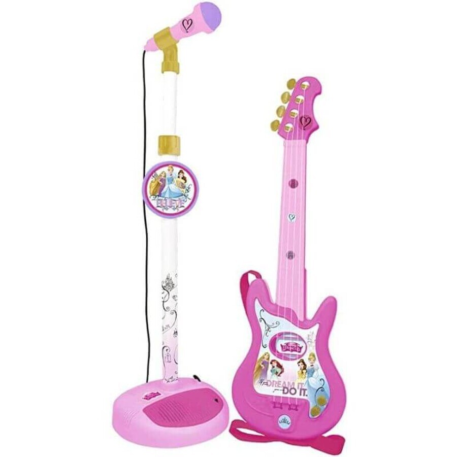 Gitarren-Set mit Mikrofon Disney Princesses, +3 Jahre, Reig