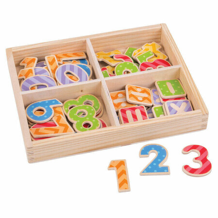 Magnetic number set, 3 years+, Bigjigs