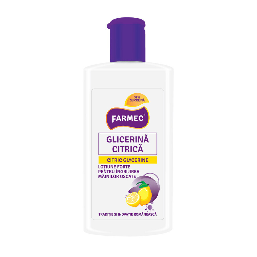 Glicerina citrica, 150 ml, Farmec