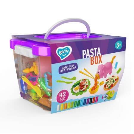 Set plastilina Lovin'Do Pasta Mania Box, +3 ani, Okto