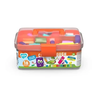 Plasticine set Lovin'Do, 16 kleuren, Okto
