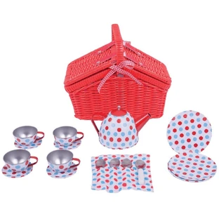 Mein Picknick-Set mit Tupfen, 3 Jahre+, Bigjigs