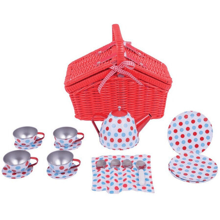 Mein Picknick-Set mit Tupfen, 3 Jahre+, Bigjigs