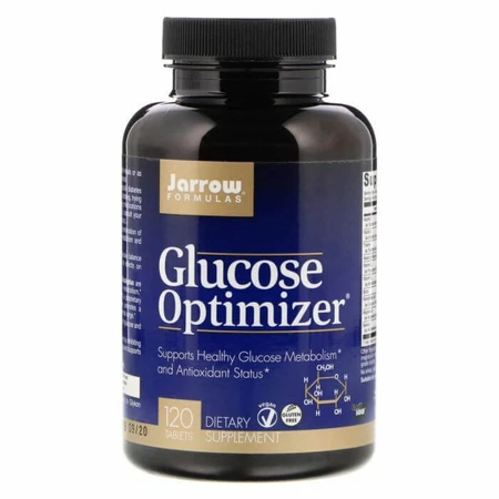 Optimizador de glucosa Jarrow Formulas, 120 comprimidos, Secom