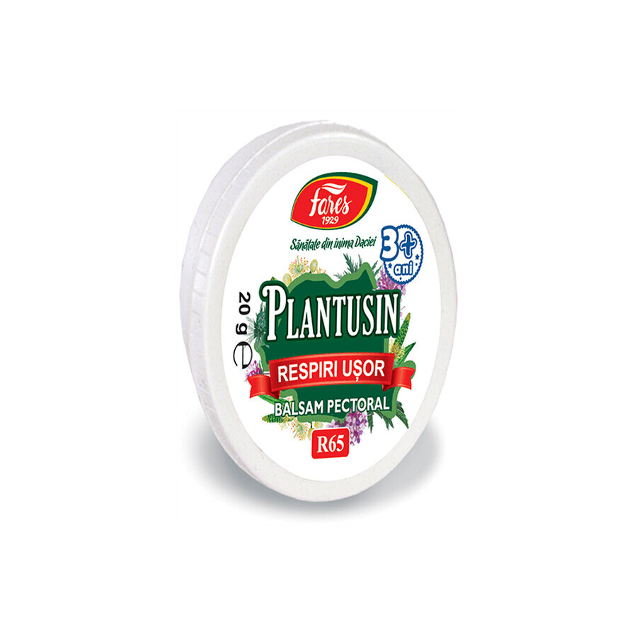 Plantusin Breathe Easy Brustbalsam, 20 g, Fares