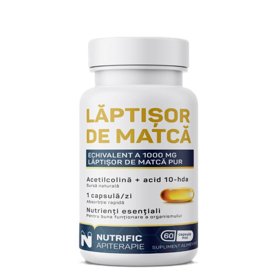 Matcha-Butter, 60 Weichkapseln, Nutrific