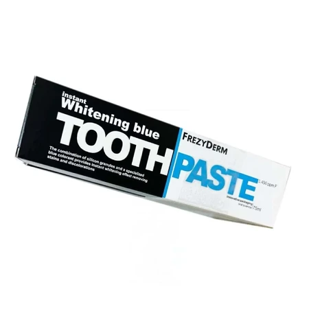 Blaue Instant Whitening Zahnpasta, 75 ml, Frezyderm