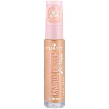 Base de maquillage colorée Glow Booster Magic Filter, 20 - Medium, 14 ml, Essence