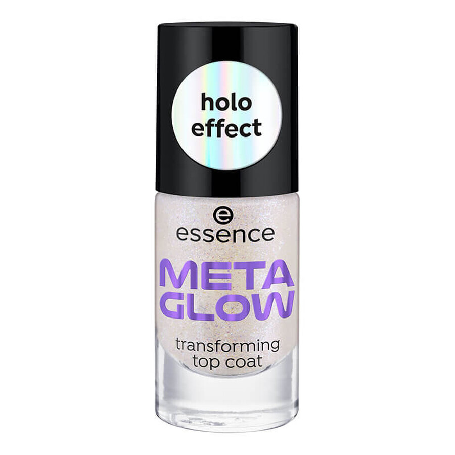 Meta Glow Multi-Reflective Top Coat Nagellack, 8 ml, Essence