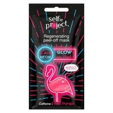 Neon Glow in Pink regenerating exfoliating mask, 10 ml, Selfie Project