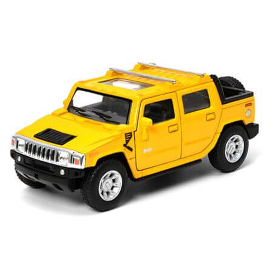 Hummer Metall Schubkarre, 13 cm, Kinsmart