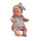 Alex Baby Puppe mit grauem Pullover, +3 Jahre, 36 cm, Asivil