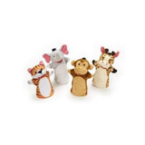 Set of 4 Zoo hand dolls, Melissa &amp; Doug