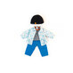 Temperamentvolles Wetter Kleidungsset f&#252;r Jungen Puppe 38 cm, Blau, Miniland