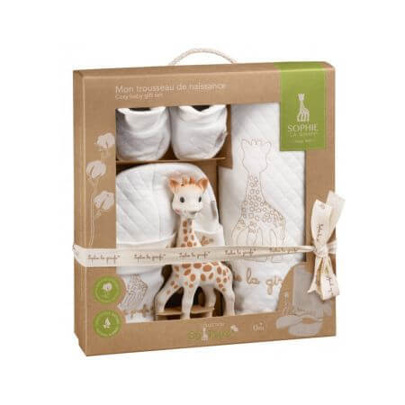 So Pure Giraffe Sophie Neugeborenen-Set, +0 Monate, Vulli