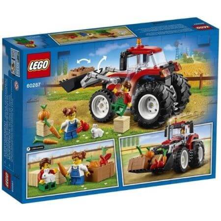 Tractor Lego City, +5 ani, 60287, Lego