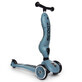 Trotineta pentru copii transformabila 2 in 1 Highwaykick, 1 - 5 ani, Steel, Scoot &amp; Ride