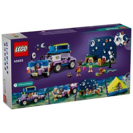 Stargazing Camping Vehicle, ab 7 Jahren, 42603, Lego Friends