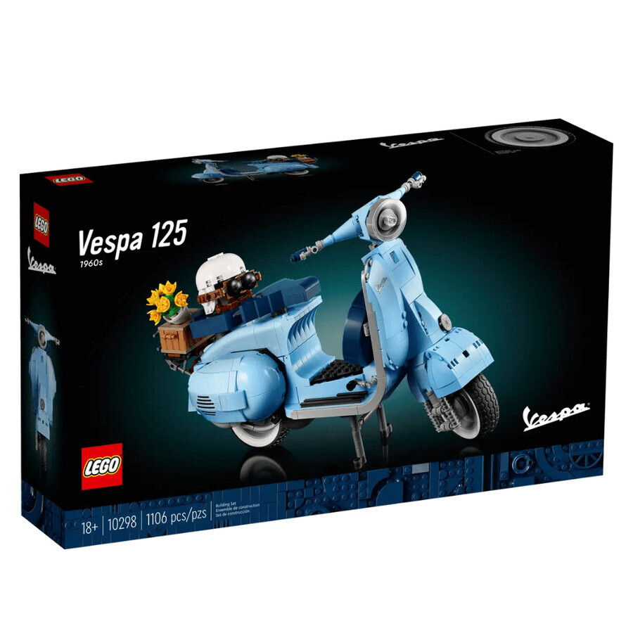 Vespa 125 Lego Creator Icons, 18 ani+, 10298, Lego