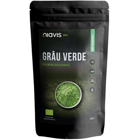 Grünes Grau Bio-Pulver, 125 g, Niavis