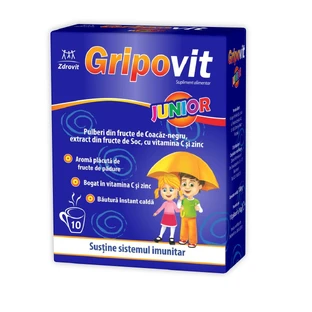 Gripovit Junior, 10 zakjes, Zdrovit
