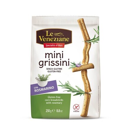 Mini Grissini Le Veneziane, 250 g, MolinodiFerro