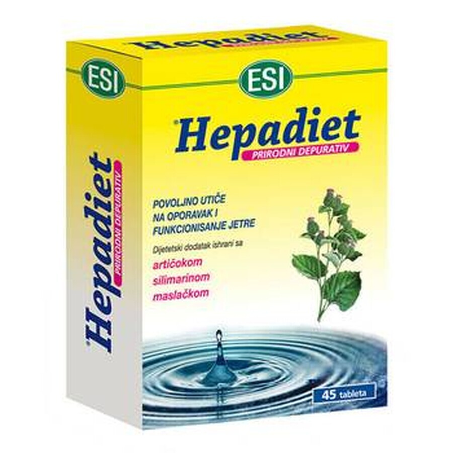 Hepadiet, 45 capsule, EsiSpa