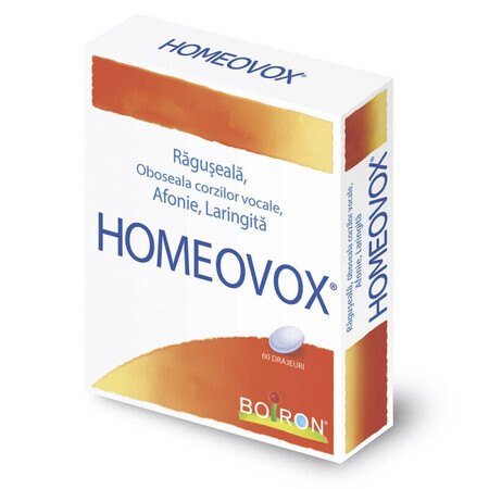 Homeovox, 60 capsule, Boiron