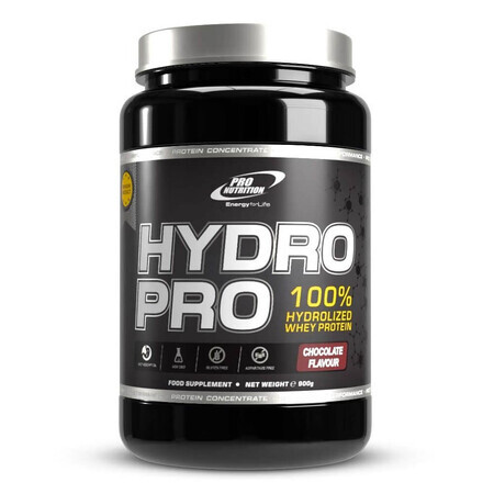Hydro Pro 100% Proteinisolat mit Schokoladengeschmack, 900g, Pro Nutrition