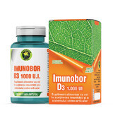 Imunobor D3 1000 IU, 60 capsules, Hypericum