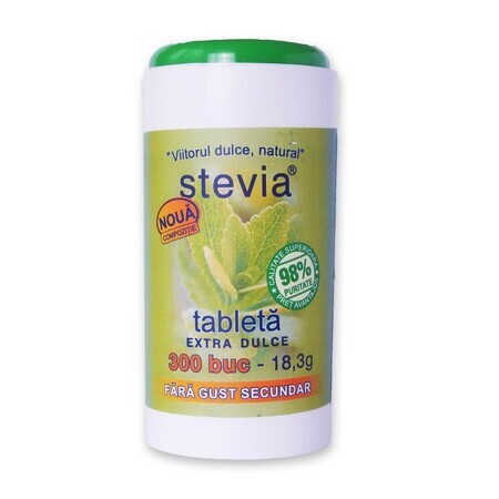 Stevia-Süßstoff Extra Sweet, 300 Tabletten, Naturking