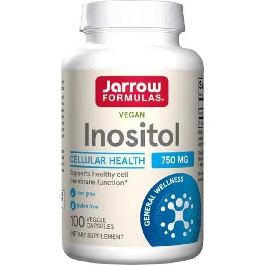 Inositol 750mg Jarrow Formulas, 100 Kapseln, Secom