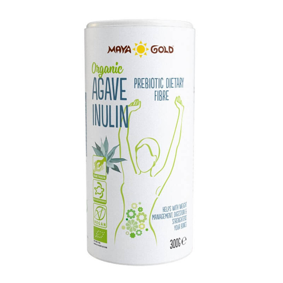 Inulina di Agave Bio, 300 g, Maya Gold