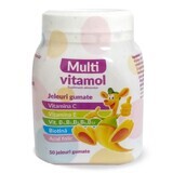 Jeleuri gumate Multivitamol, 50 bucati, Natur Produkt