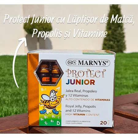 Junior Protect Immunstärkung für Kinder, 20 Ampullen, Marnys