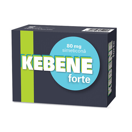 Kebene Forte Simeticone 80mg, 25 Kapseln, Therapie